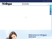 Tablet Screenshot of inlinguabahrain.com